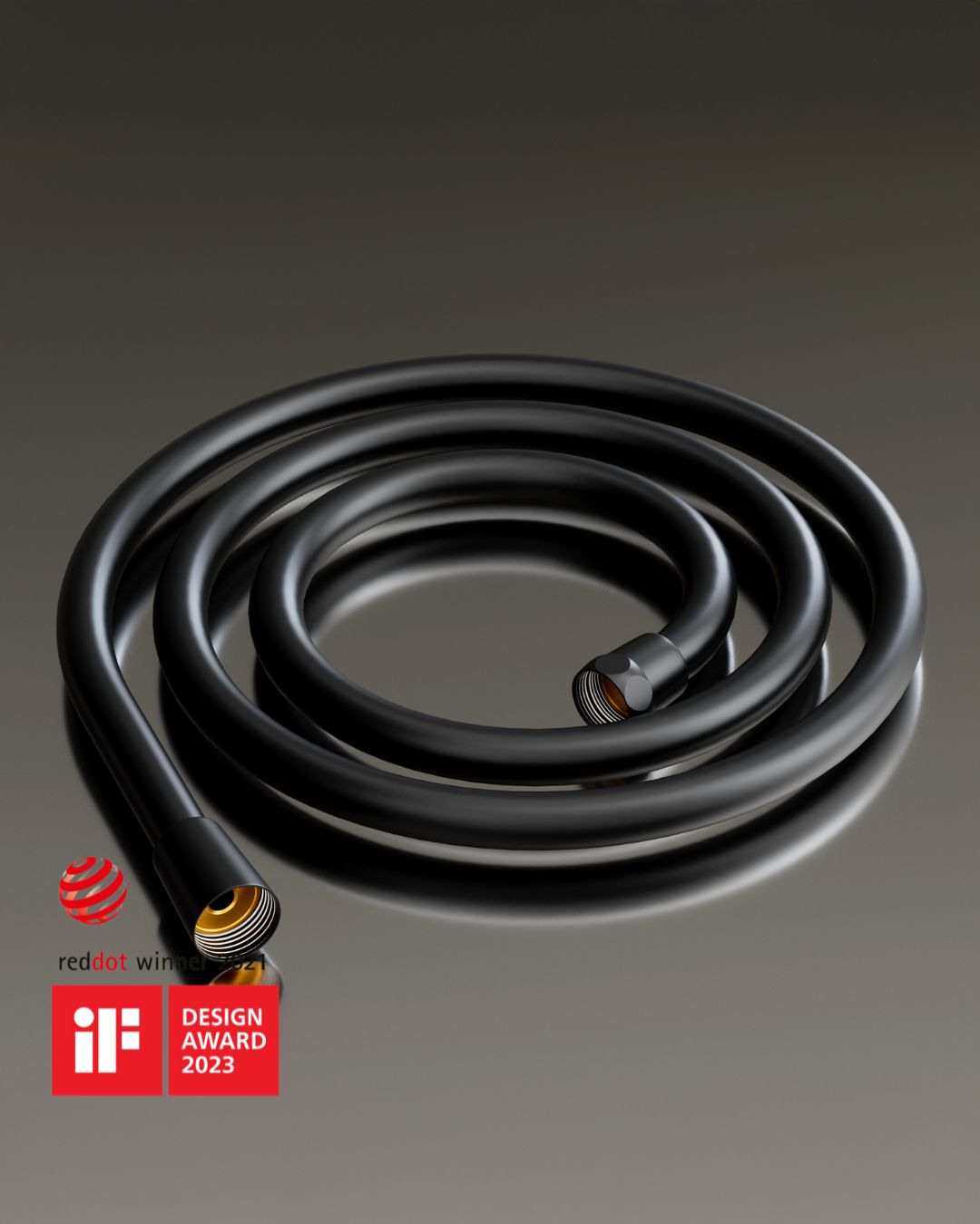 Duschschlauch | Schwarz